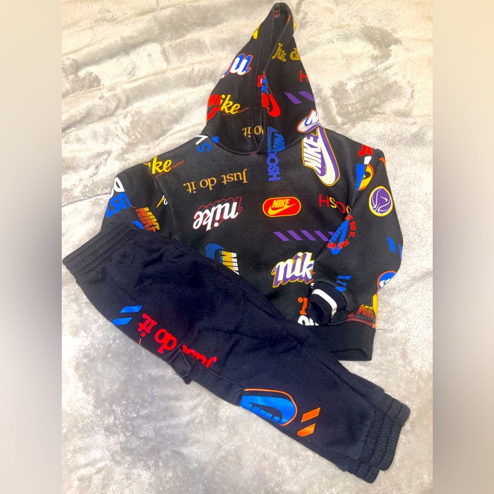 Nike toddler sweatsuit outfit